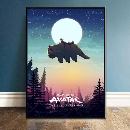 Avatar The Last Airbender Canvas Painting Posters and Prints Wall Art Pictures for Living Room Home Decor Cuadros No Frame